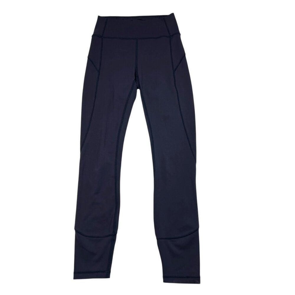 Lululemon In Movement 7/8 Tight 25" Inseam Midnight Navy Size 4